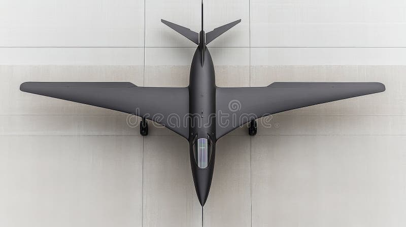 Military drone concept with futuristic high technology for fighter use royalty free stock images