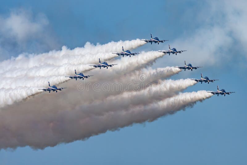 Military fighter jet plane at air base. Air force flight operation. Aviation and aircraft. Air defense. Military industry