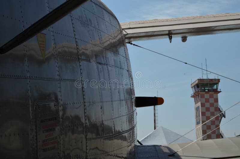 Military Helicopter Camouflage. Military aircraft detail camouflage. View about fuselage with panel line and gradient colors royalty free stock images