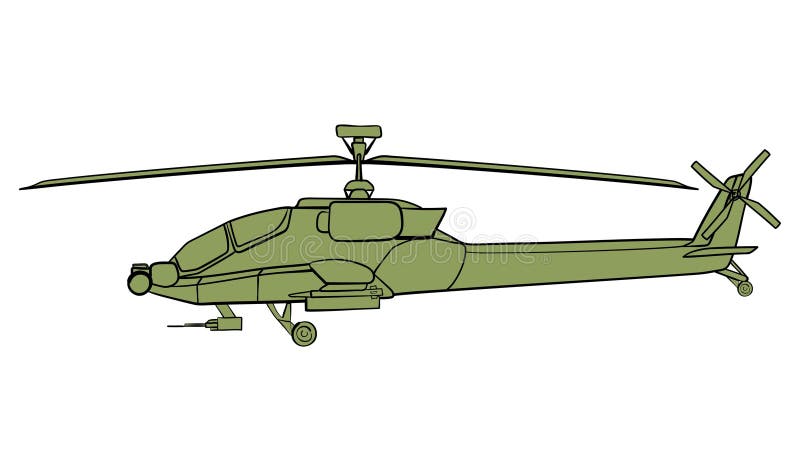 Apache Helicopter Vector Images over 450