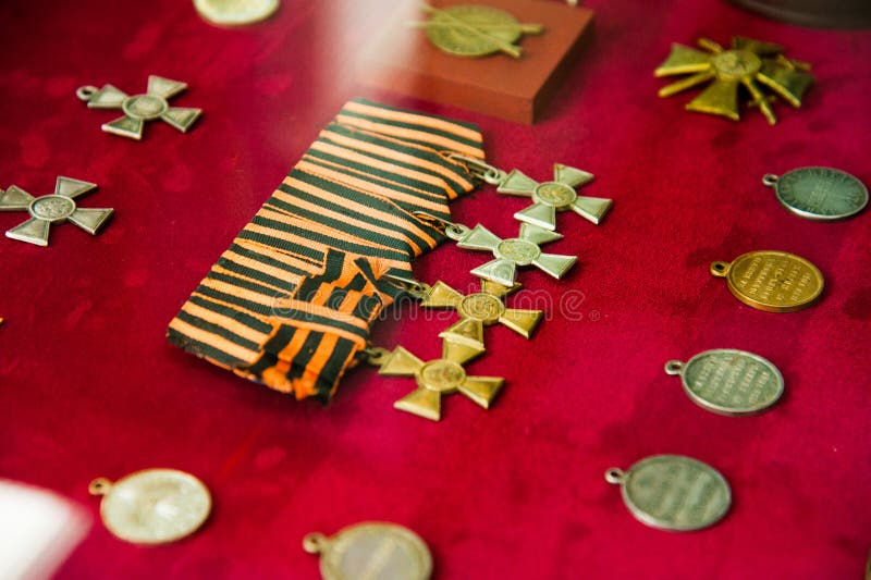 Military Orders and Military Medals Stock Photo Image of patriotic