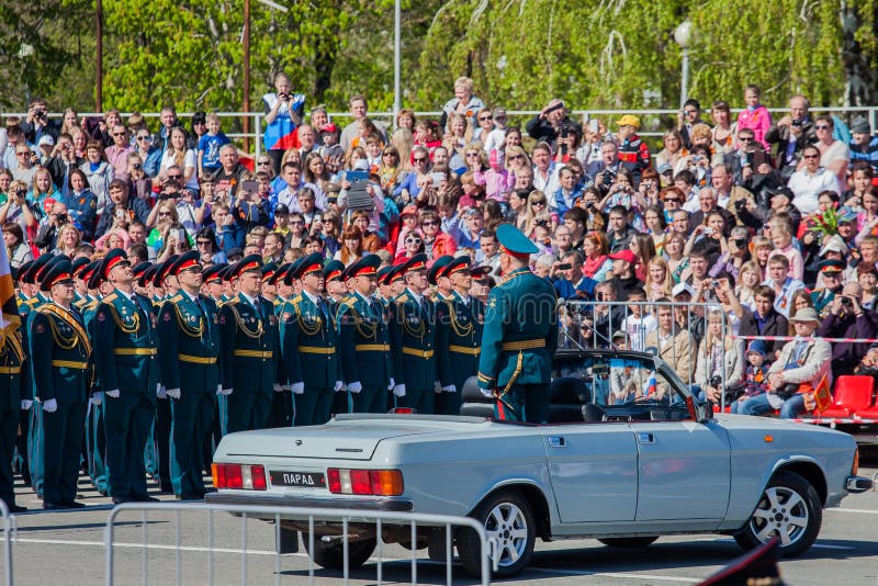 Military Parade During Celebration Of The Victory Day Editorial Photography - Image Of History ...