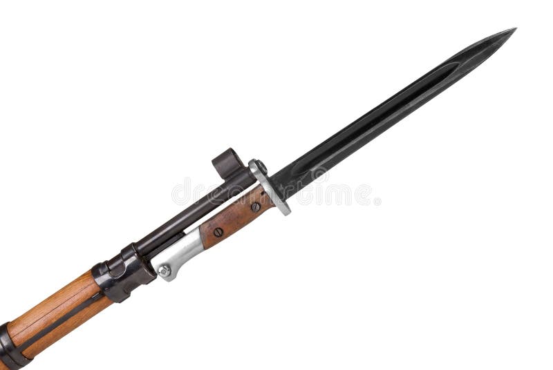 Military Rifle with bayonet