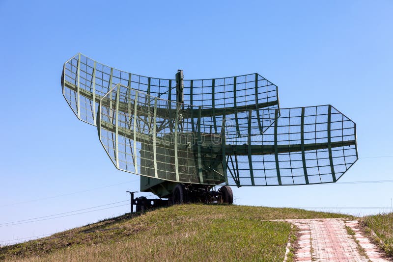 Military Russian Radar Station Against Stock Photo Image of defense