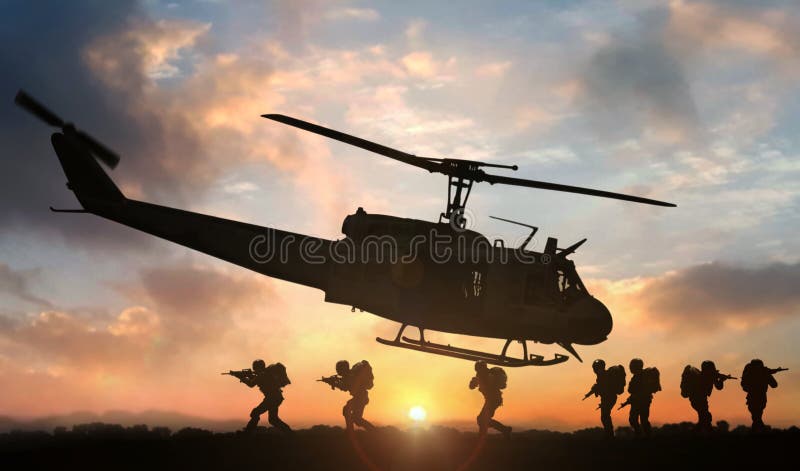 Military Special Force Assault Team Helicopter Drops during Sunset Stock Photo - Image of sunset, transportation: 161746628 Military Special Force Assault Team Helicopter Drops during Sunset Stock Photo - Image of sunset, transportation: 161746628