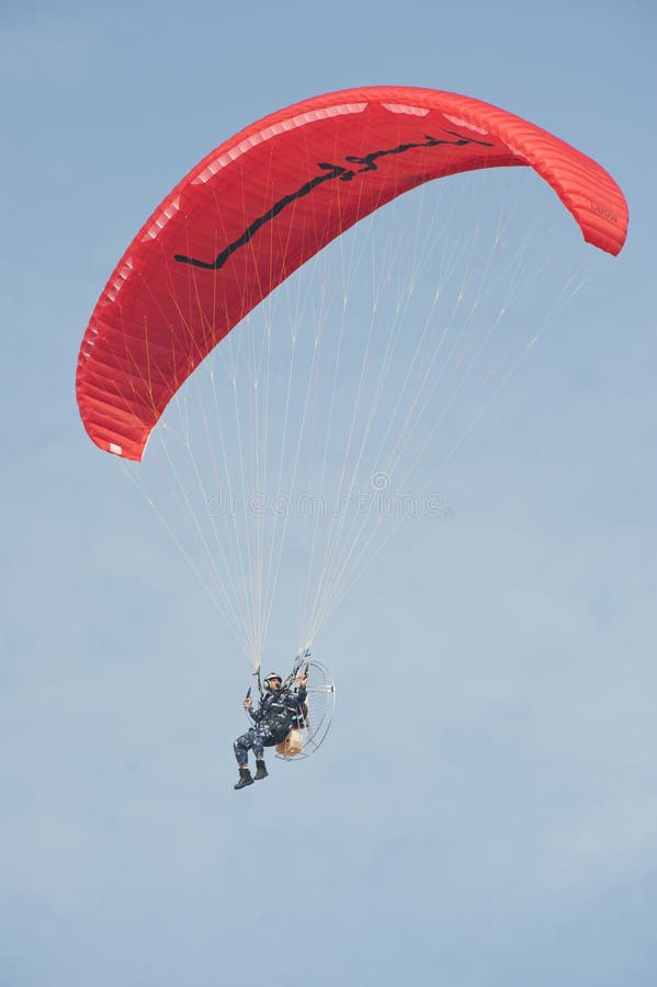 Military Staff in Powered Parachutes Editorial Image Image of pilot