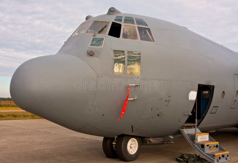 Military transport aircraft