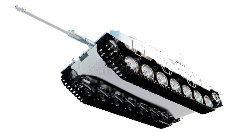 Military vehicles, tanks vector illustration