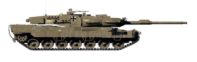 Military vehicles, tanks royalty free illustration