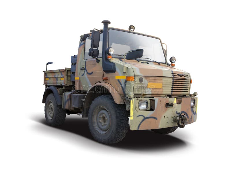 Militär Unimog lastbil royaltyfria foton Militär Unimog lastbil royaltyfria foton