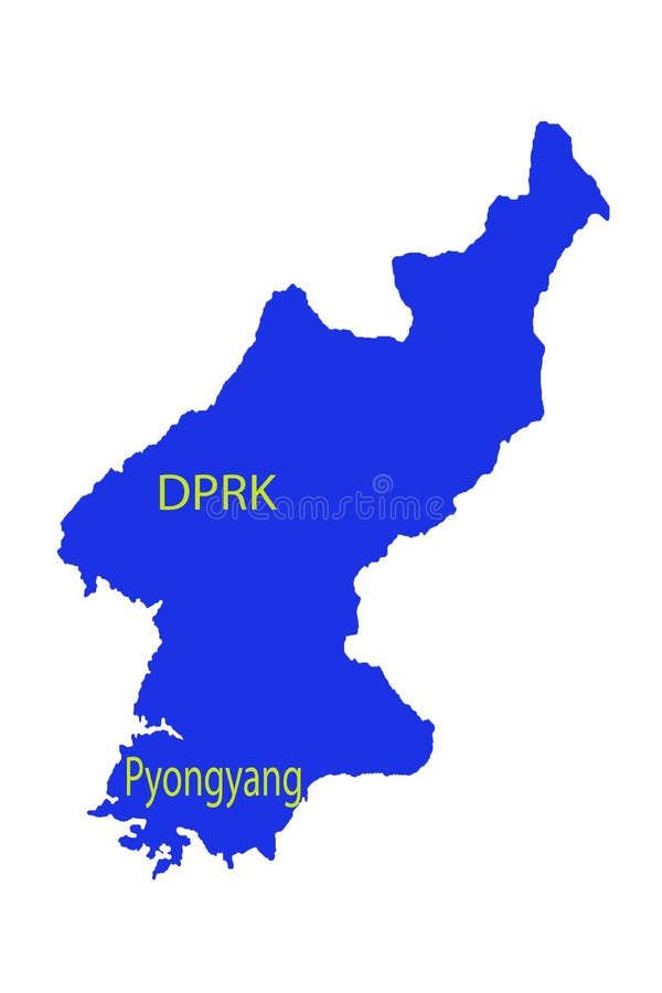 Militärt kärn- för Pyongyang Nordkorea informationsspråk stock illustrationer Militärt kärn- för Pyongyang Nordkorea informationsspråk stock illustrationer