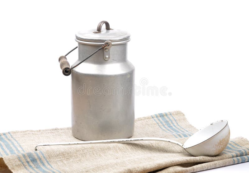 Milk can stock photo. Image of nostalgia, texture, sheet 41601572