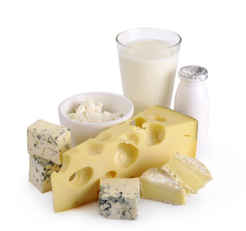 Milk cheese yogurt stock image. Image of meal, maasdam 29829981