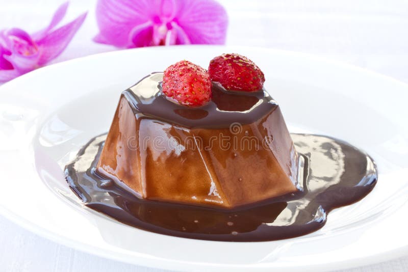 Milk chocolate dessert stock image. Image of freshness 29479791