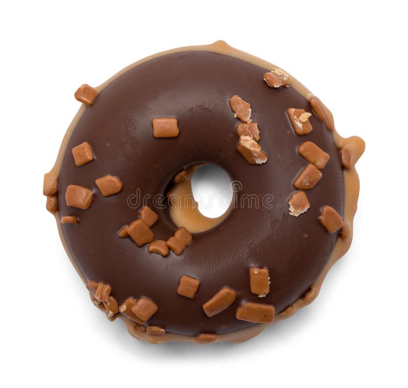 Milk Chocolate Doughnut Candy Stock Image Image of small, milk 254273107