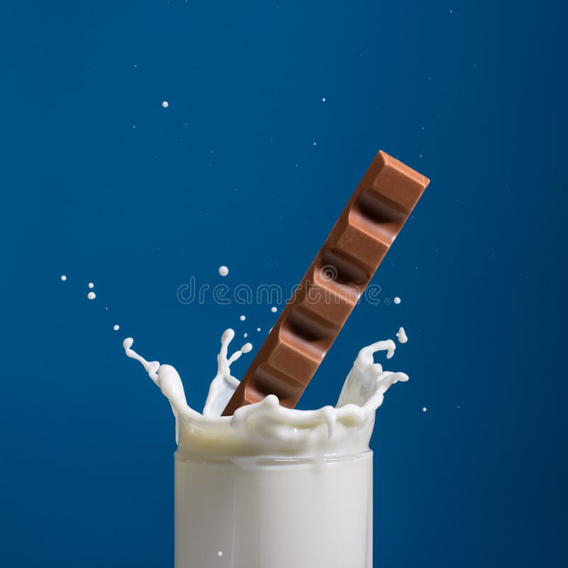 Milk and chocolate. stock image Milk and chocolate. stock image