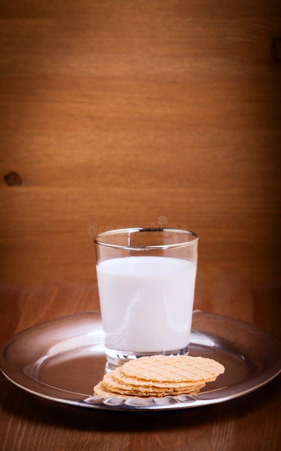 Milk and crackers stock photo. Image of sandwich, plate 90449924
