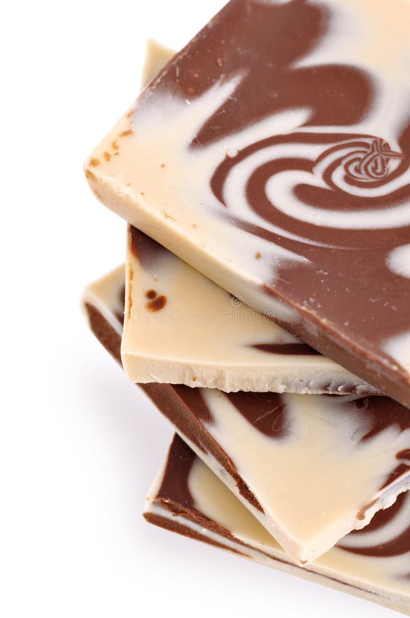 Milk and dark chocolate stock image. Image of cream, health 15495037