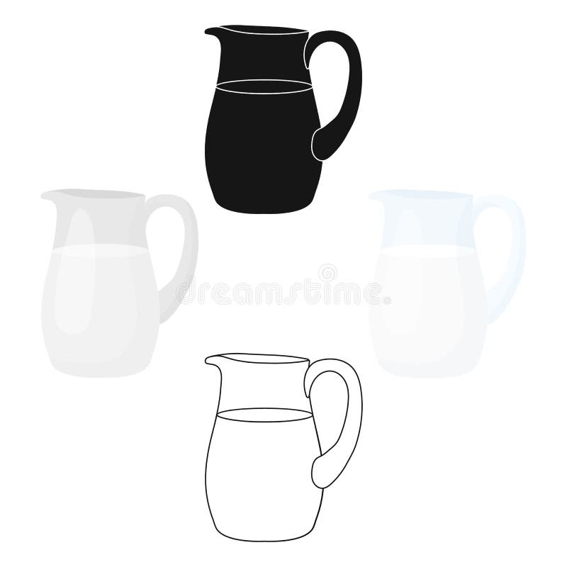 Milk Jug Icon Cartoon,black. Single Bio, Eco, Organic Product Icon from the Big Milk Cartoon. Stock Vector - Illustration of bowl, natural: 147706076 Milk Jug Icon Cartoon,black. Single Bio, Eco, Organic Product Icon from the Big Milk Cartoon. Stock Vector - Illustration of bowl, natural: 147706076