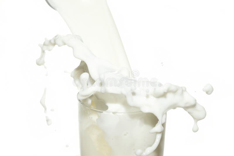 Milk milkshake royalty free stock image
