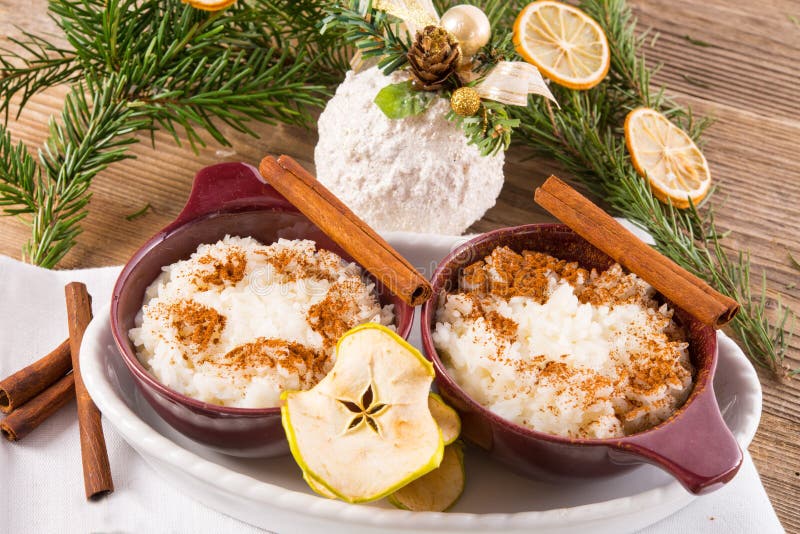 Milk rice with cinnamon stock image. Image of chocolate 27758683