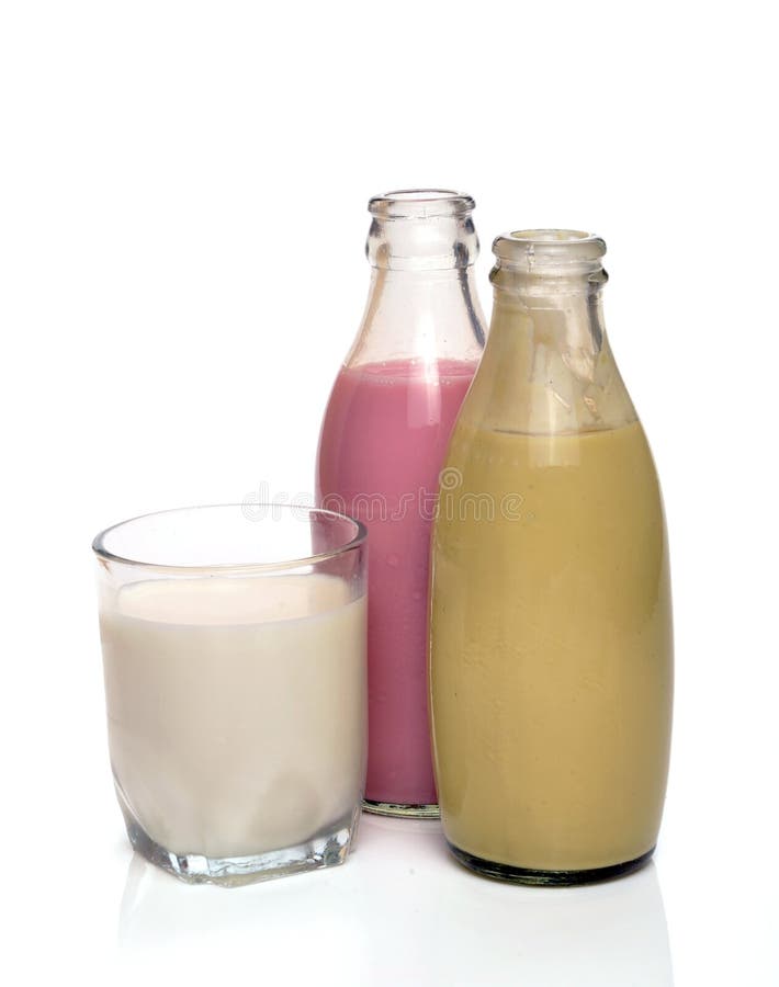 Milk shake royalty free stock photos