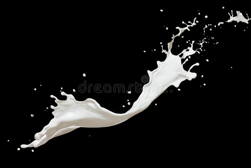 Milk splash royalty free stock photos