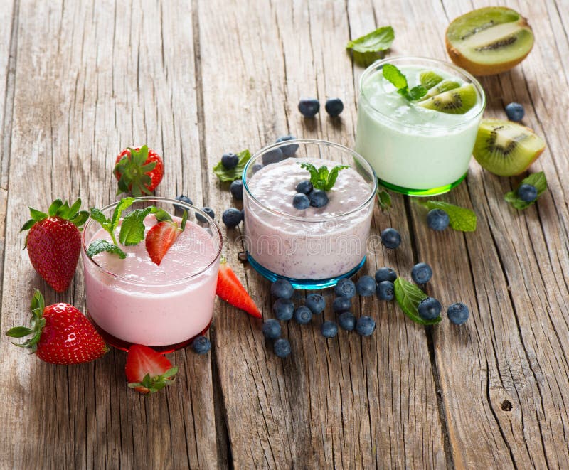 Milkshakes изменения стоковые изображения rf Milkshakes изменения стоковые изображения rf