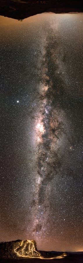 Milky way from the Las Campanas Observatory
