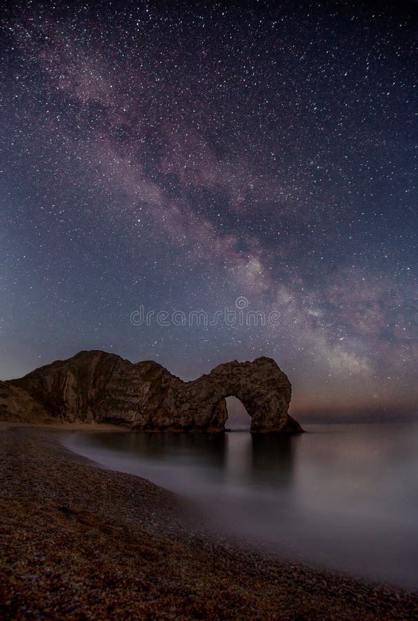 Milky Way over Durdle Door, Dorset