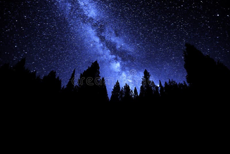 night time sky