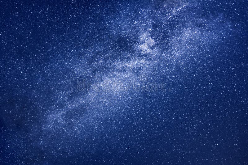 Milky way stars background stock photography