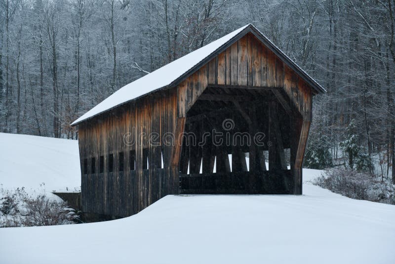 Mill Brook Covered Bridge - Vermont