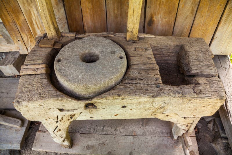Mill stone circle stock image. Image of harvest, classic 154264669