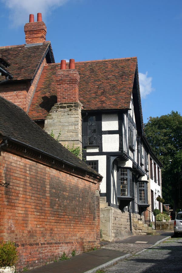 Mill Street, Warwick stock photo. Image of castle, building 18615102