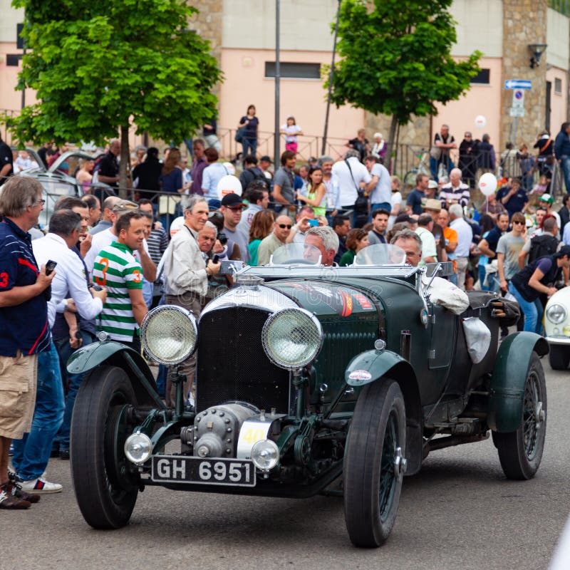 Mille Miglia Race arkivfoto Mille Miglia Race arkivfoto