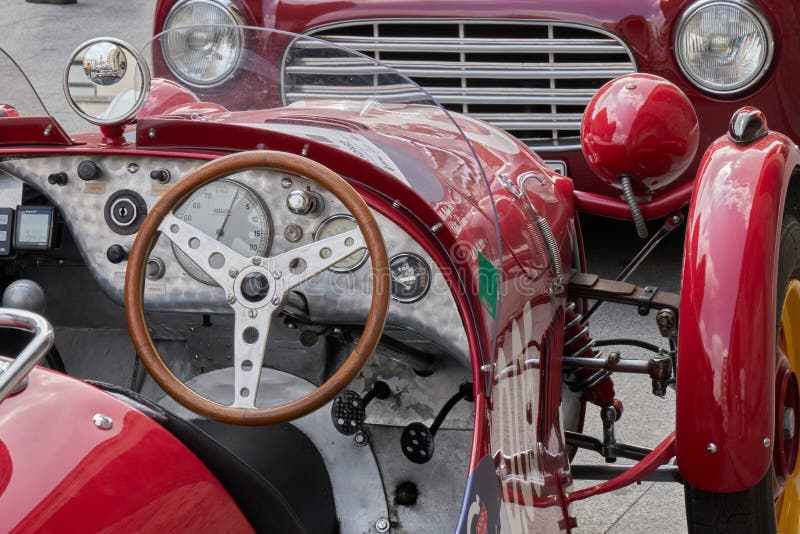 Mille miglia - tusen mil kan 2017 royaltyfri fotografi Mille miglia - tusen mil kan 2017 royaltyfri fotografi