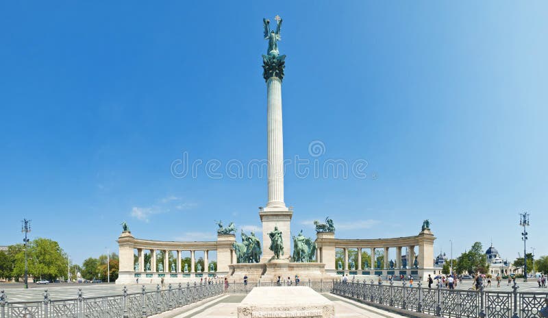 Millenium Monument in Budapest