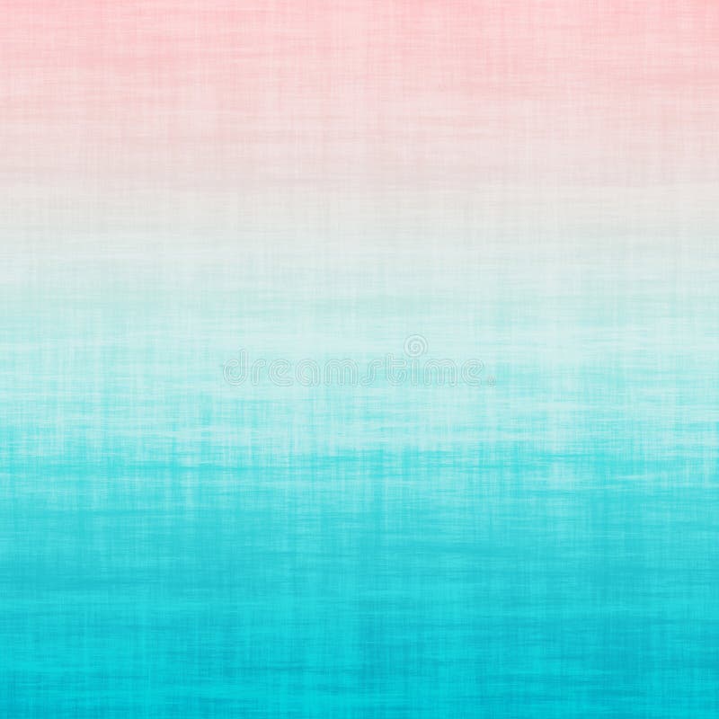 Millennial Różowego Aqua cyraneczki Ombre Błękitnego Grunge Gradientowy Pastelowy tło ilustracji