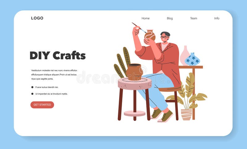 Millenniehobbies. illustration av flata vektorer royaltyfri illustrationer