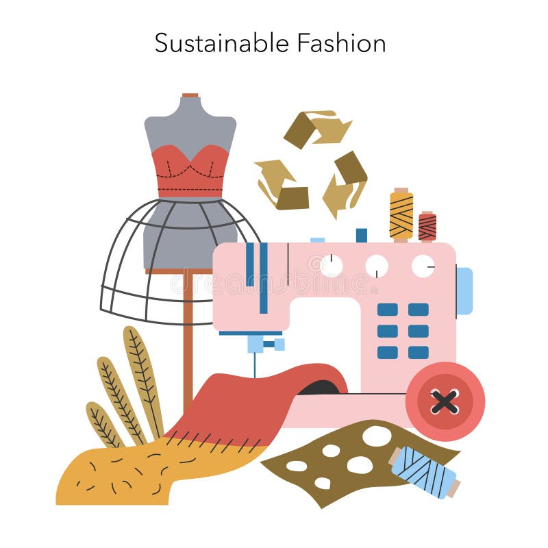 Millenniehobbies. illustration av flata vektorer royaltyfri illustrationer