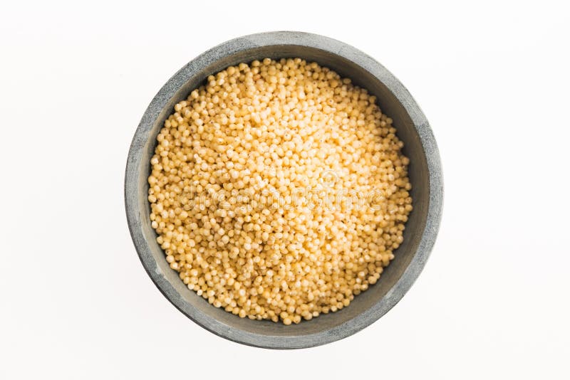 Millet groats on white stock photo. Image of cooking 71941758