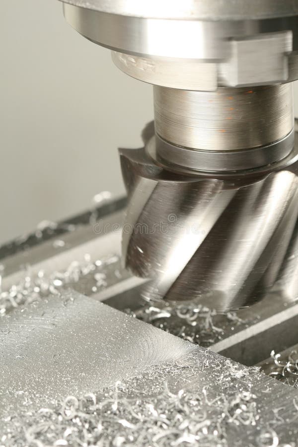 Milling cutter stock image. Image of mechanical, work 3041495