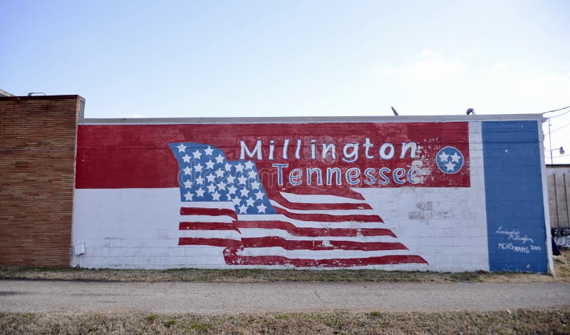 Millington Tennessee Painting photographie stock Millington Tennessee Painting photographie stock