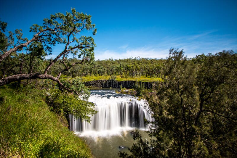 Millstream Falls stock photo. Image of river, australia 60082654