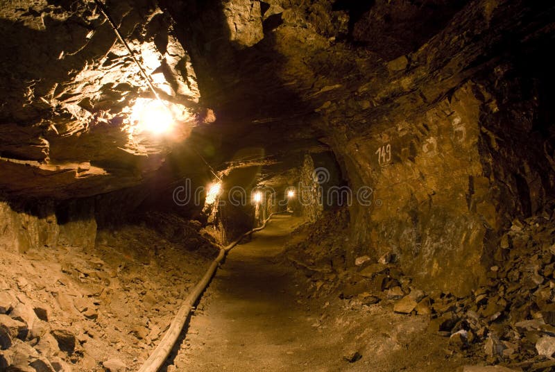 Miltitz chalk mine - tunnel