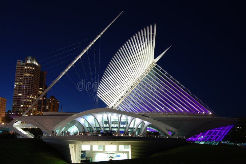 Milwaukee Art Museum lizenzfreies stockbild Milwaukee Art Museum lizenzfreies stockbild