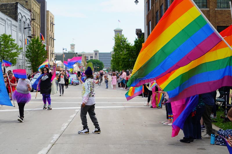 Milwaukee, Wisconsin USA June 5th, 2022 Annual LGBTQI Gay Pride