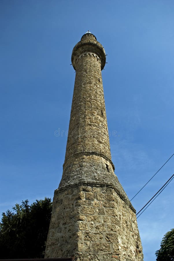 Minaret d'Arasta, Prizren, Kosovo photographie stock libre de droits Minaret d'Arasta, Prizren, Kosovo photographie stock libre de droits