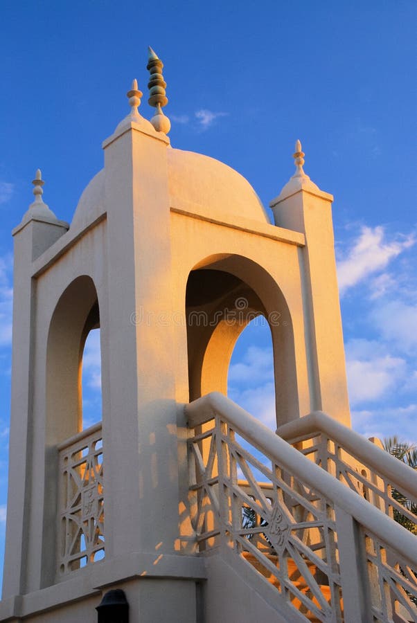 Minarete da mesquita
